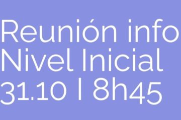 Reunion informativa nivel inicial 31.10