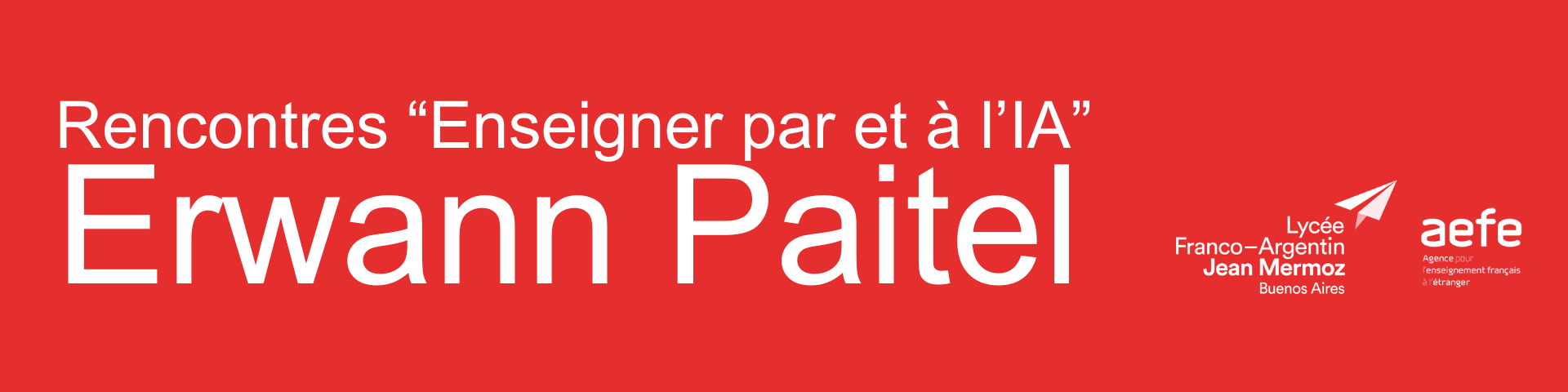 ERWANN PAITEL ARTICLE