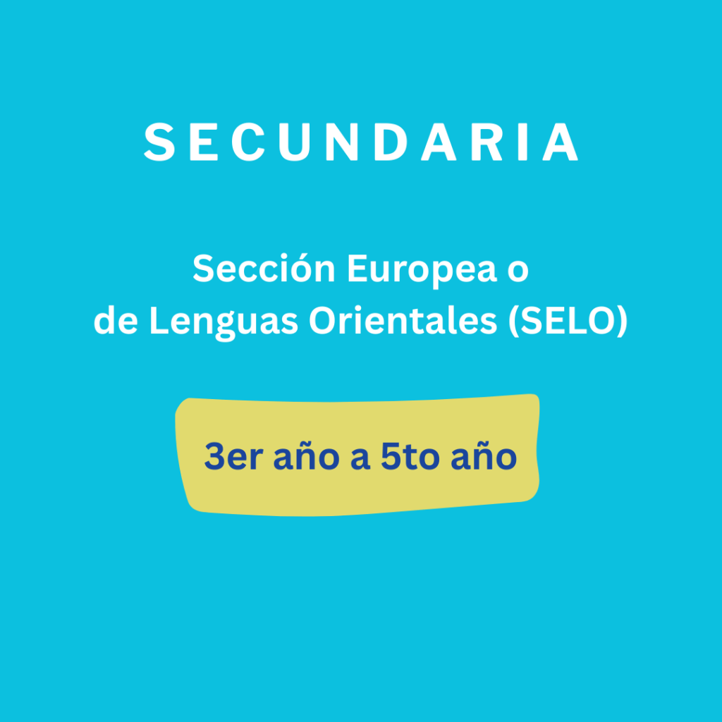 idioma secundaria