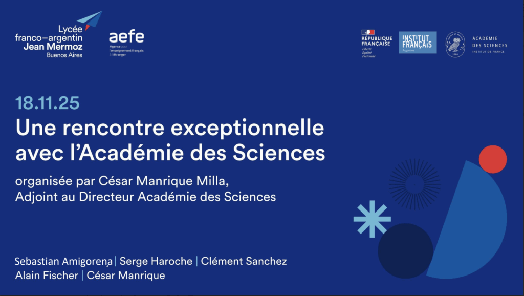 Presentation rencontre du 18 novembre avec l'Académie des Sciences